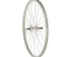 Quality Wheels Wheels & Parts|Value Single Wall Series Rear Wheel (Silver) (Freewheel) (QR x 135mm) (26")