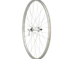 Quality Wheels Wheels & Parts|Value Single Wall Series Front Wheel (Silver) (QR x 100mm) (26")