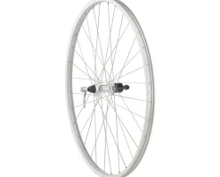 Quality Wheels Wheels & Parts|Value Single Wall Series Rear Wheel (700c) (QR x 135mm) (Rim Brake) (HG 10) (Silver) (Clincher)