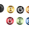 Quarq Bike Computers|Power Meters|Battery Colored Decals (Black, Grey, Red, Blue, Orange, Green, Yellow)