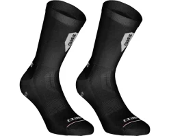 Q36.5 Clothing Accessories|Shoes, Socks, & Footwear|Ultra Signature 17 Socks (Black) (36-39)