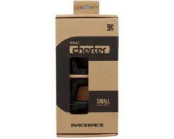 Race Face Pedals & Cleats|Chester Composite Platform Pedals (Black) (S)