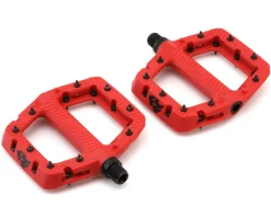 Race Face Pedals & Cleats|Chester Composite Platform Pedals (Red) (S)