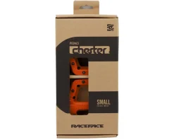 Race Face Pedals & Cleats|Chester Composite Platform Pedals (Orange) (S)