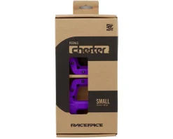 Race Face Pedals & Cleats|Chester Composite Platform Pedals (Purple) (S)