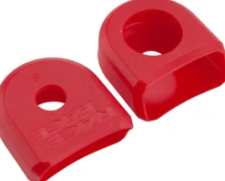 Race Face Cranksets & Parts|Crank Boots for Aluminum Cranks (Red) (Pair)