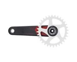 Race Face Cranksets & Parts|Era Cinch Carbon Crankset (Red) (10-12 Speed) (30mm Spindle) (165mm) (Direct Mount) (Boost)