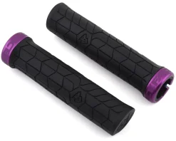 Race Face Grips & Handlebar Tape|Getta Grips (Black/Purple) (30mm)