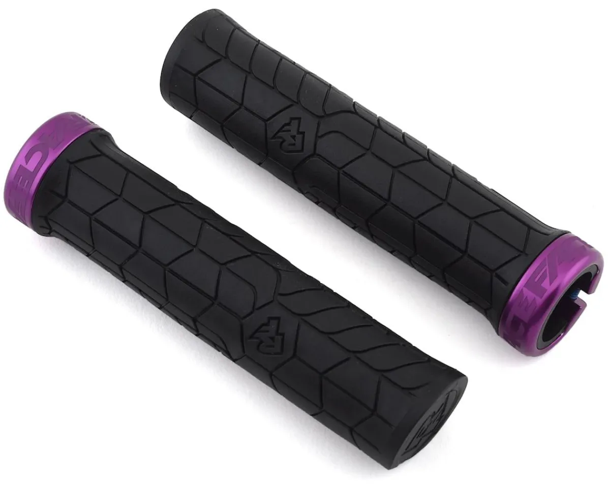 Race Face Grips & Handlebar Tape|Getta Grips (Black/Purple) (30mm)