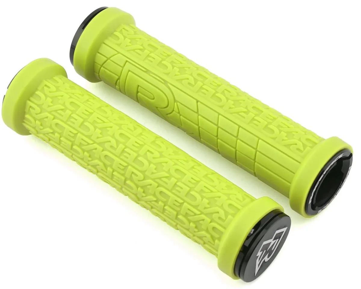 Race Face Grips & Handlebar Tape|Grippler Lock-On Grips (Yellow) (30mm)