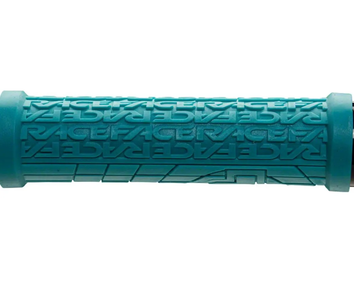 Race Face Grips & Handlebar Tape|Grippler Lock-On Grips (Turquoise) (30mm)