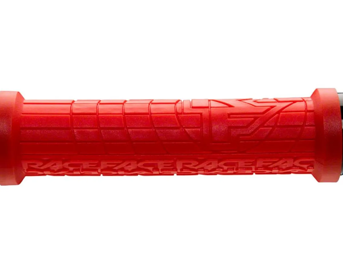 Race Face Grips & Handlebar Tape|Grippler Lock-On Grips (Red) (30mm)