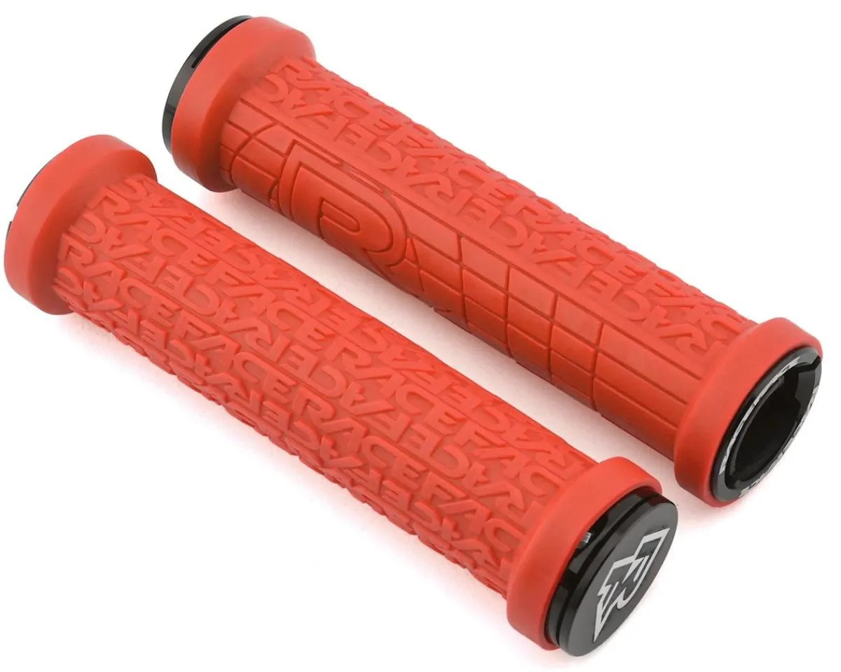 Race Face Grips & Handlebar Tape|Grippler Lock-On Grips (Red) (30mm)