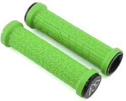 Race Face Grips & Handlebar Tape|Grippler Lock-On Grips (Green) (30mm)