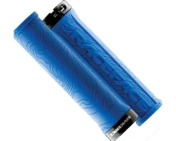 Race Face Grips & Handlebar Tape|Half Nelson Lock-On Grips (Blue)