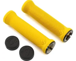 Race Face Grips & Handlebar Tape|Love Handle Grips (Neon Yellow)