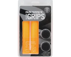Race Face Grips & Handlebar Tape|Love Handle Grips (Neon Orange)