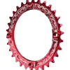 Race Face Chainrings & Accessories|Narrow-Wide Chainring (Red) (1 x 9-12 Speed) (104mm BCD) (Single) (30T)