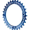 Race Face Chainrings & Accessories|Narrow-Wide Chainring (Blue) (1 x 9-12 Speed) (104mm BCD) (Single) (30T)
