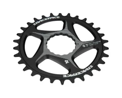 Race Face Chainrings & Accessories|Narrow-Wide Cinch Direct Mount Chainring (Black) (Shimano 12 Speed) (Single) (30T) (Aluminum) (0mm Offset/SuperBoost)