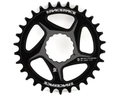 Race Face Chainrings & Accessories|Narrow-Wide Cinch Direct Mount Chainring (Black) (Shimano 12 Speed) (Single) (30T) (Aluminum) (0mm Offset/SuperBoost)