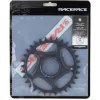 Race Face Chainrings & Accessories|Narrow-Wide CINCH Direct Mount Chainring (Black) (Shimano 12 Speed) (Single) (32T) (Steel) (3mm Offset/Boost)