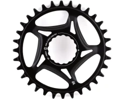 Race Face Chainrings & Accessories|Narrow-Wide CINCH Direct Mount Chainring (Black) (Shimano 12 Speed) (Single) (32T) (Steel) (3mm Offset/Boost)