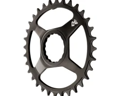 Race Face Chainrings & Accessories|Narrow-Wide CINCH Direct Mount Steel Chainring (Black) (1 x 9-12 Speed) (Single) (28T) (3mm Offset/Boost)