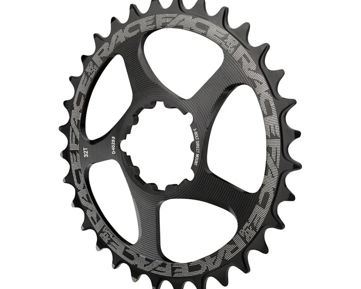 Race Face Chainrings & Accessories|Narrow-Wide SRAM GXP Direct Mount Chainring (Black) (Single) (26T) (3mm Offset/Boost)