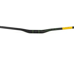 Race Face Handlebars|NEXT R Carbon Riser Bar (Black/Green) (35.0mm) (20mm Rise) (800mm) (5/8° Sweep)