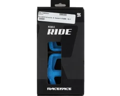 Race Face Pedals & Cleats|Ride Composite Platform Pedals (Blue)