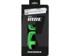 Race Face Pedals & Cleats|Ride Composite Platform Pedals (Green)
