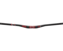 Race Face Handlebars|SIXC Carbon Riser Handlebar (Black/Red) (31.8mm) (19mm Rise) (785mm) (4/8° Sweep)
