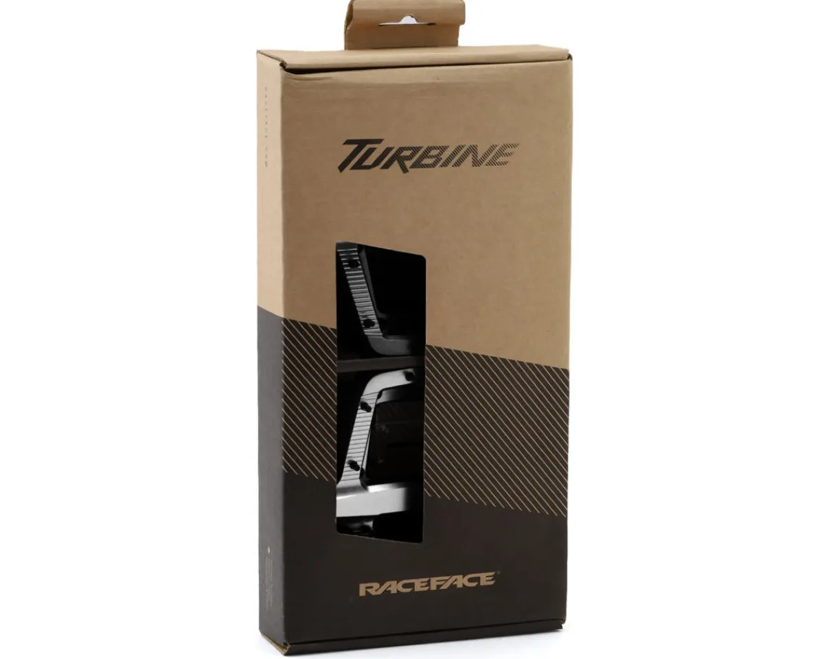 Race Face Pedals & Cleats|Turbine Platform Pedals (Silver)
