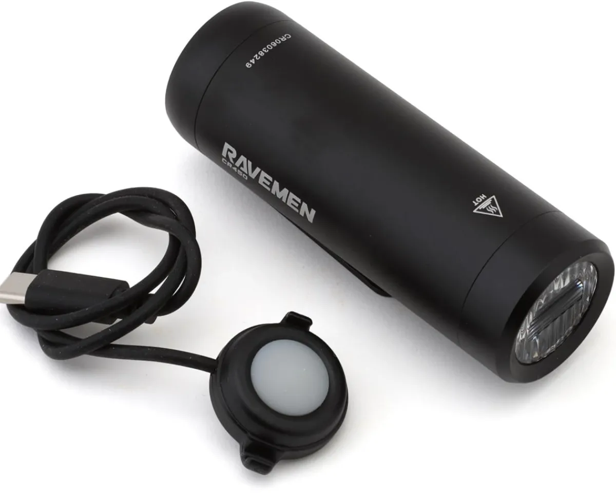 Ravemen Bike Lights|CR450 Headlight (Black)