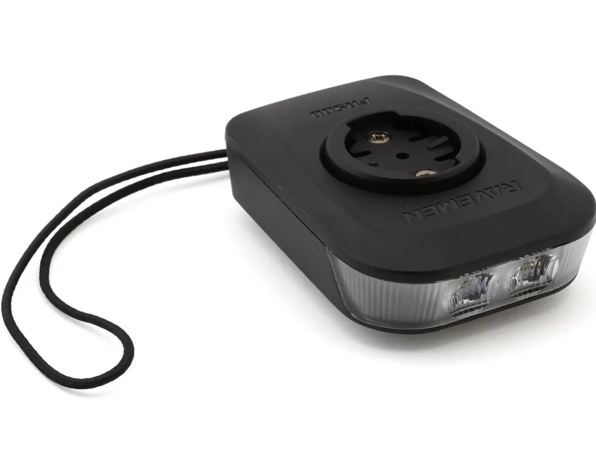 Ravemen Bike Lights|FR500 Computer Mount LED Headlight (Black) (500 Lumens) (For Garmin/Wahoo)