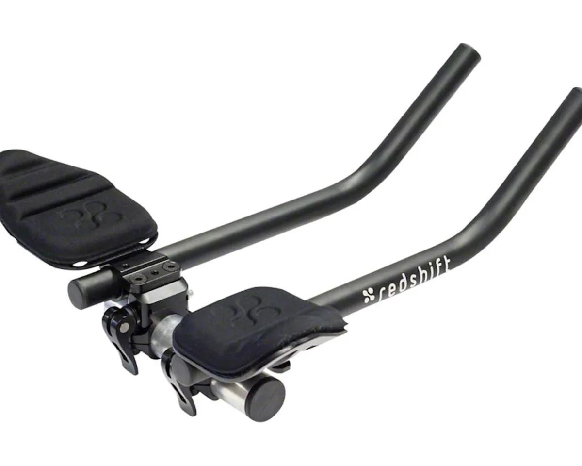 Redshift Sports Handlebars|QR L-Bend Aero Bars (Black) (Aluminum)