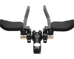Redshift Sports Handlebars|QR S-Bend Aero Bars (Black) (Aluminum)