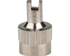 Rema Tip Top Wheels & Parts|Tire & Tube Accessories|Rema 37 Schrader Metal Valve Cap w/ Core Tool