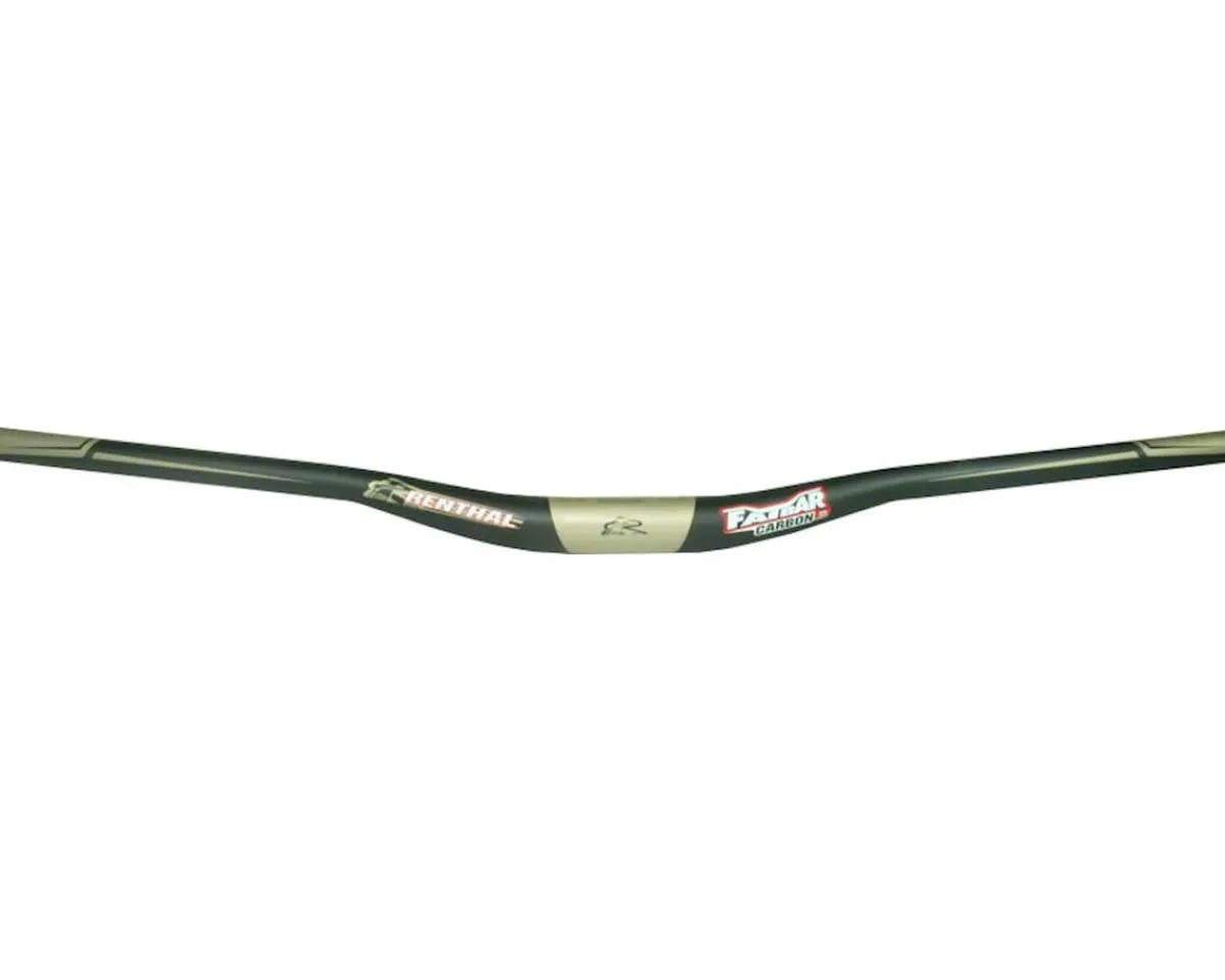 Renthal Handlebars|FatBar Carbon Handlebar (Black) (35.0mm) (10mm Rise) (800mm) (5/7° Sweep)