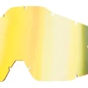 1 Clothing Sale|Sunglasses & Goggles|00% Replacement Lens (Gold Mirror/Smoke Anti-Fog) (For Racecraft/Accuri/Strata)