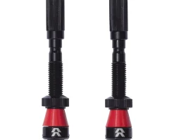 Reserve Wheels Tubeless Tire Tools|Tubeless Accessories|Fillmore Tubeless Valves (Black) (Pair) (50mm)