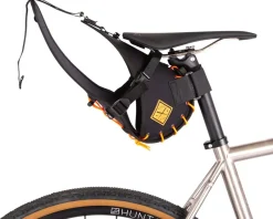 Restrap Bags & Packs|Seat Bag (Black/Orange) (Small) (8L)