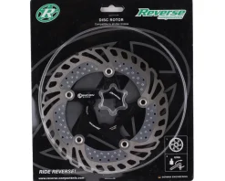 Reverse Components Brakes|AirCon Disc Rotor (Black) (6-Bolt) (180mm)