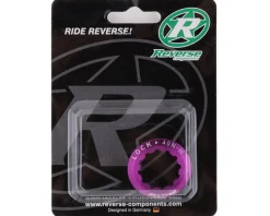 Reverse Components Wheels & Parts|Cassettes|Cassette Lockring (Purple)