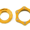 Reverse Components Brakes|Centerlock to 6-Bolt Rotor Adapter (Gold)