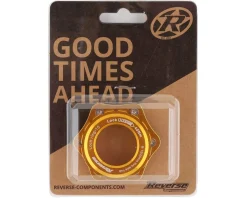 Reverse Components Brakes|Centerlock to 6-Bolt Rotor Adapter (Gold)