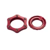Reverse Components Brakes|Centerlock to 6-Bolt Rotor Adapter (Red)