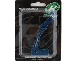 Reverse Components Brakes|Disc Brake Adapters (Blue) (IS Mount | Shimano) (180mm Rear)