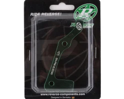 Reverse Components Brakes|Disc Brake Adapters (Green) (IS Mount | Shimano) (180mm Rear)